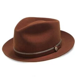 Belfast - Stetson Fur Felt Fedora Hat - TWBLFS -Hat Shop stetson fedora belfast stetson fur felt fedora hat twblfs hat 16524261818508