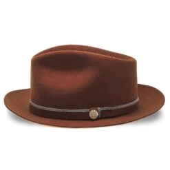 Belfast - Stetson Fur Felt Fedora Hat - TWBLFS -Hat Shop stetson fedora belfast stetson fur felt fedora hat twblfs hat 16524262342796