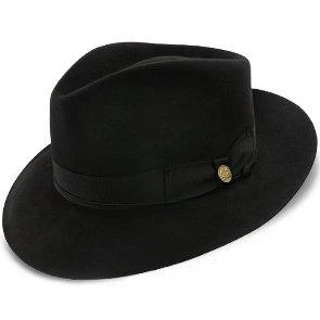 Bogie - Stetson Fur Felt Fedora Hat 1 Bogie - Stetson Fur Felt Fedora Hat