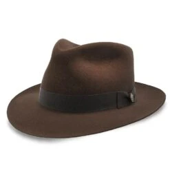 Bogie - Stetson Fur Felt Fedora Hat 23 Bogie - Stetson Fur Felt Fedora Hat -Hat Shop stetson fedora bogie stetson fur felt fedora hat hat 16524541329548