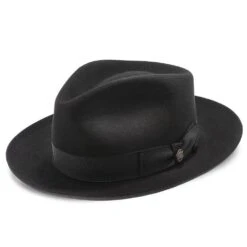 Bogie - Stetson Fur Felt Fedora Hat 24 Bogie - Stetson Fur Felt Fedora Hat -Hat Shop stetson fedora bogie stetson fur felt fedora hat hat 16524541362316