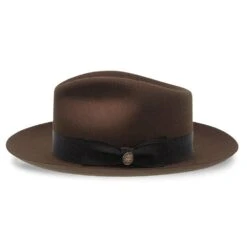 Bogie - Stetson Fur Felt Fedora Hat 33 Bogie - Stetson Fur Felt Fedora Hat -Hat Shop stetson fedora bogie stetson fur felt fedora hat hat 16524542115980
