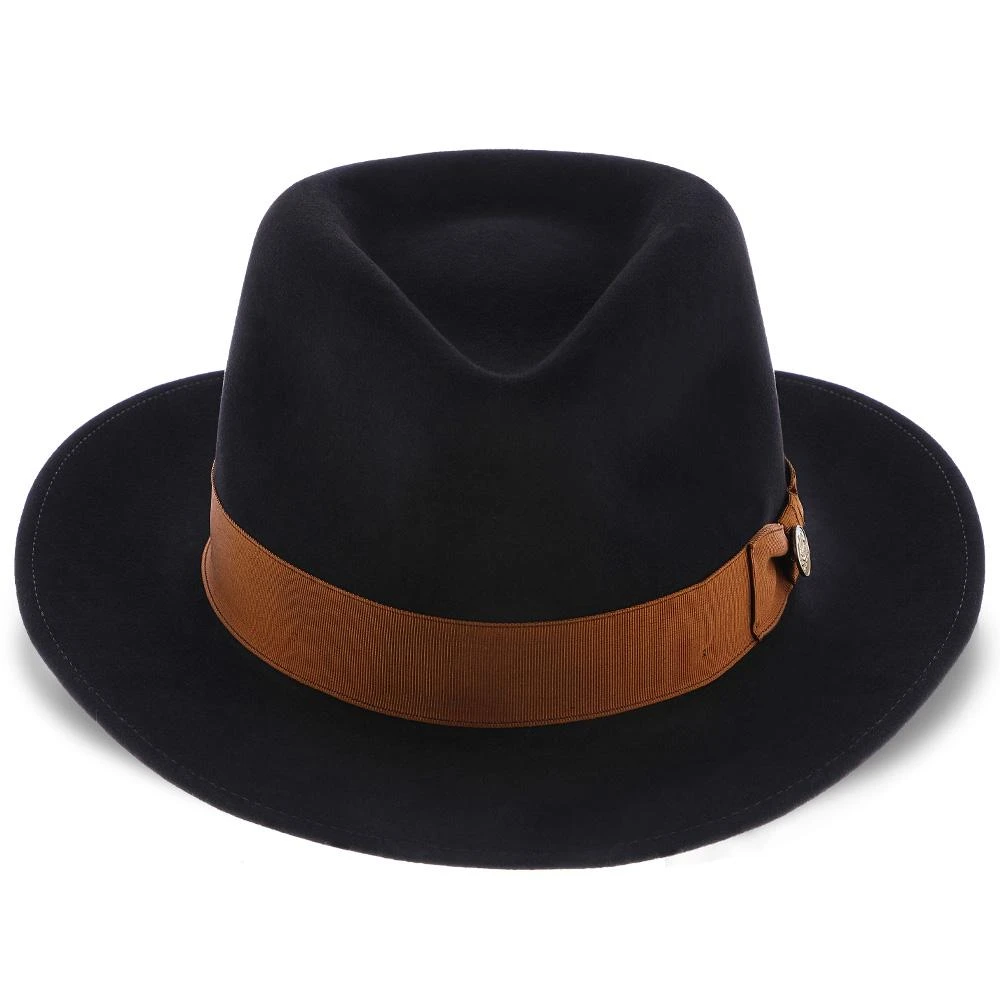 Stetson Bond St Fedora Wool Felt Hat 3 Stetson Bond St Fedora Wool Felt Hat - Image 3