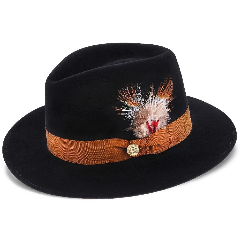 Stetson Bond St Fedora Wool Felt Hat 6 Stetson Bond St Fedora Wool Felt Hat - Image 6