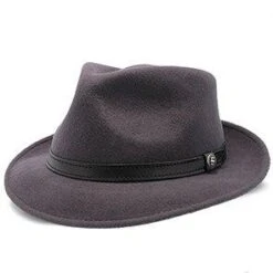 Stetson Prof Wool Felt Fedora Hat - TWPROF -Hat Shop stetson fedora caribou large stetson prof wool felt fedora hat twprof hat 16556505333900
