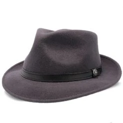 Stetson Prof Wool Felt Fedora Hat - TWPROF -Hat Shop stetson fedora caribou small stetson prof wool felt fedora hat twprof hat 16524274368652