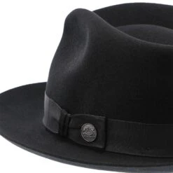 Chatham - Stetson Wool Felt Fedora Hat -Hat Shop stetson fedora chatham stetson fur felt fedora hat tfchat hat 16524224757900 7d2be899 663c 49ee 9d7c b3a37856881d