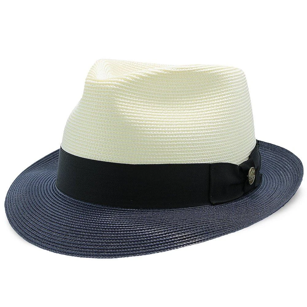 Duetoni - Stetson Milan Straw Fedora Hat 1 Duetoni - Stetson Milan Straw Fedora Hat