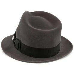 Stetson Grayson Felt Fedora Hat -Hat Shop stetson fedora grayson stetson felt fedora hat twgray hat 16524363989132