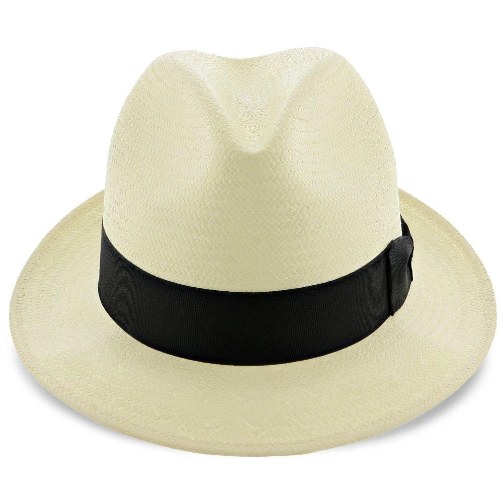Haberdash - Stetson Shantung Straw Fedora Hat - TSHBRD 3 Haberdash - Stetson Shantung Straw Fedora Hat - TSHBRD - Image 3
