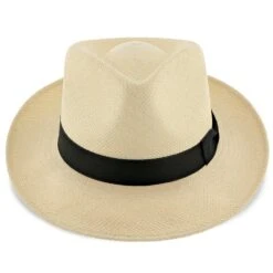 Retro Panama - Stetson Genuine Panama Fedora Hat - TSRTRO -Hat Shop stetson fedora retro panama stetson genuine panama fedora hat tsrtro hat 16524260343948