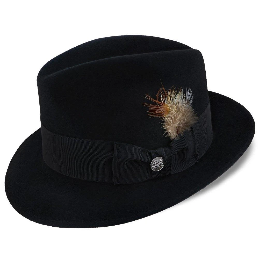 Saxon - Stetson Fur Felt Fedora Hat - TFSAXN 2 Saxon - Stetson Fur Felt Fedora Hat - TFSAXN - Image 2