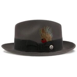 Saxon - Stetson Fur Felt Fedora Hat - TFSAXN 28 Saxon - Stetson Fur Felt Fedora Hat - TFSAXN -Hat Shop stetson fedora saxon stetson fur felt fedora hat tfsaxn hat 16524233408652