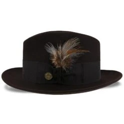 Saxon - Stetson Fur Felt Fedora Hat - TFSAXN 29 Saxon - Stetson Fur Felt Fedora Hat - TFSAXN -Hat Shop stetson fedora saxon stetson fur felt fedora hat tfsaxn hat 16524233441420