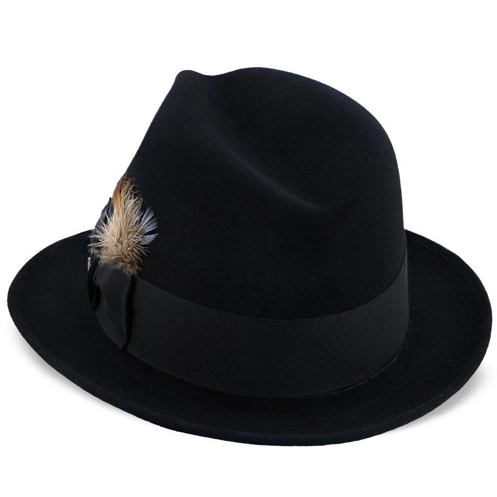 Saxon - Stetson Fur Felt Fedora Hat - TFSAXN 11 Saxon - Stetson Fur Felt Fedora Hat - TFSAXN - Image 11