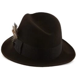 Saxon - Stetson Fur Felt Fedora Hat - TFSAXN 32 Saxon - Stetson Fur Felt Fedora Hat - TFSAXN -Hat Shop stetson fedora saxon stetson fur felt fedora hat tfsaxn hat 16524233769100
