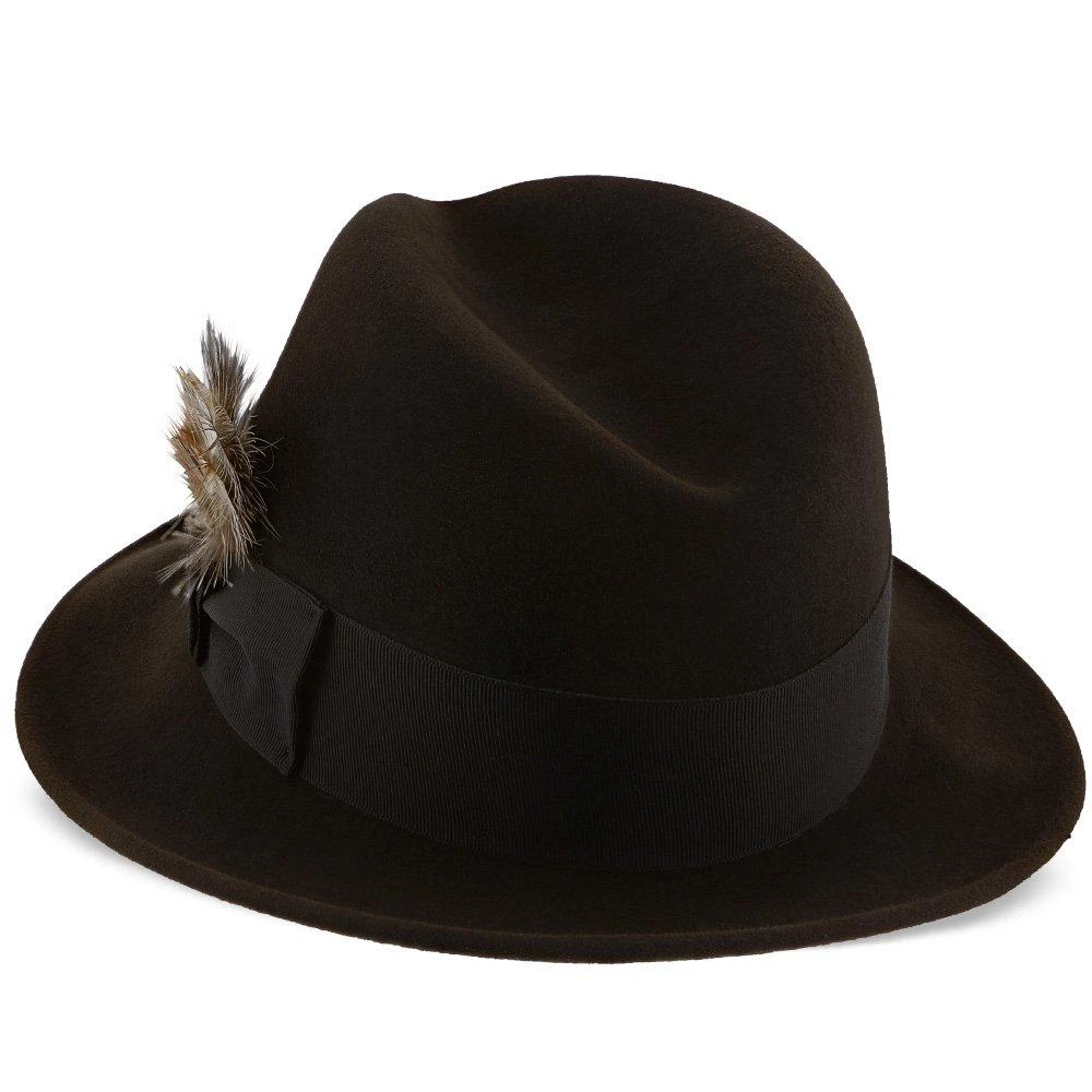 Saxon - Stetson Fur Felt Fedora Hat - TFSAXN 13 Saxon - Stetson Fur Felt Fedora Hat - TFSAXN - Image 13