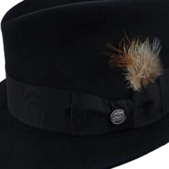 Saxon - Stetson Fur Felt Fedora Hat - TFSAXN 33 Saxon - Stetson Fur Felt Fedora Hat - TFSAXN -Hat Shop stetson fedora saxon stetson fur felt fedora hat tfsaxn hat 16710414041228