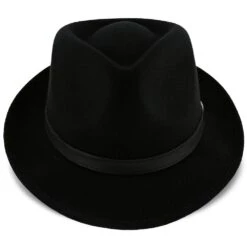 Stetson Prof Wool Felt Fedora Hat - TWPROF -Hat Shop stetson fedora stetson prof wool felt fedora hat twprof hat 16524274434188