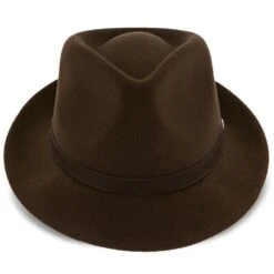 Stetson Prof Wool Felt Fedora Hat - TWPROF -Hat Shop stetson fedora stetson prof wool felt fedora hat twprof hat 16524274466956