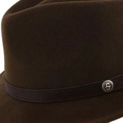 Stetson Prof Wool Felt Fedora Hat - TWPROF -Hat Shop stetson fedora stetson prof wool felt fedora hat twprof hat 16524274827404