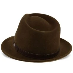 Stetson Prof Wool Felt Fedora Hat - TWPROF -Hat Shop stetson fedora stetson prof wool felt fedora hat twprof hat 16710161760396