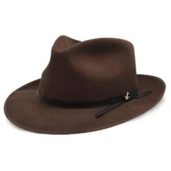 Stratoliner - Stetson Fur Felt Fedora Hat - TFSTROB -Hat Shop stetson fedora stratoliner stetson fur felt fedora hat tfstrob hat 16524235276428