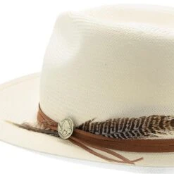 Tallahassee - Stetson Natural Shantung Straw Fedora Hat -Hat Shop stetson fedora tallahassee stetson natural shantung straw fedora hat hat 16524661981324