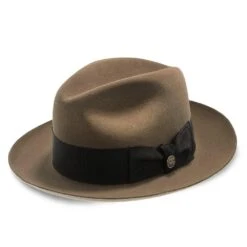 Temple - Stetson Fur Felt Fedora Hat - TFTMPL -Hat Shop stetson fedora temple stetson fur felt fedora hat tftmpl hat 16524243959948