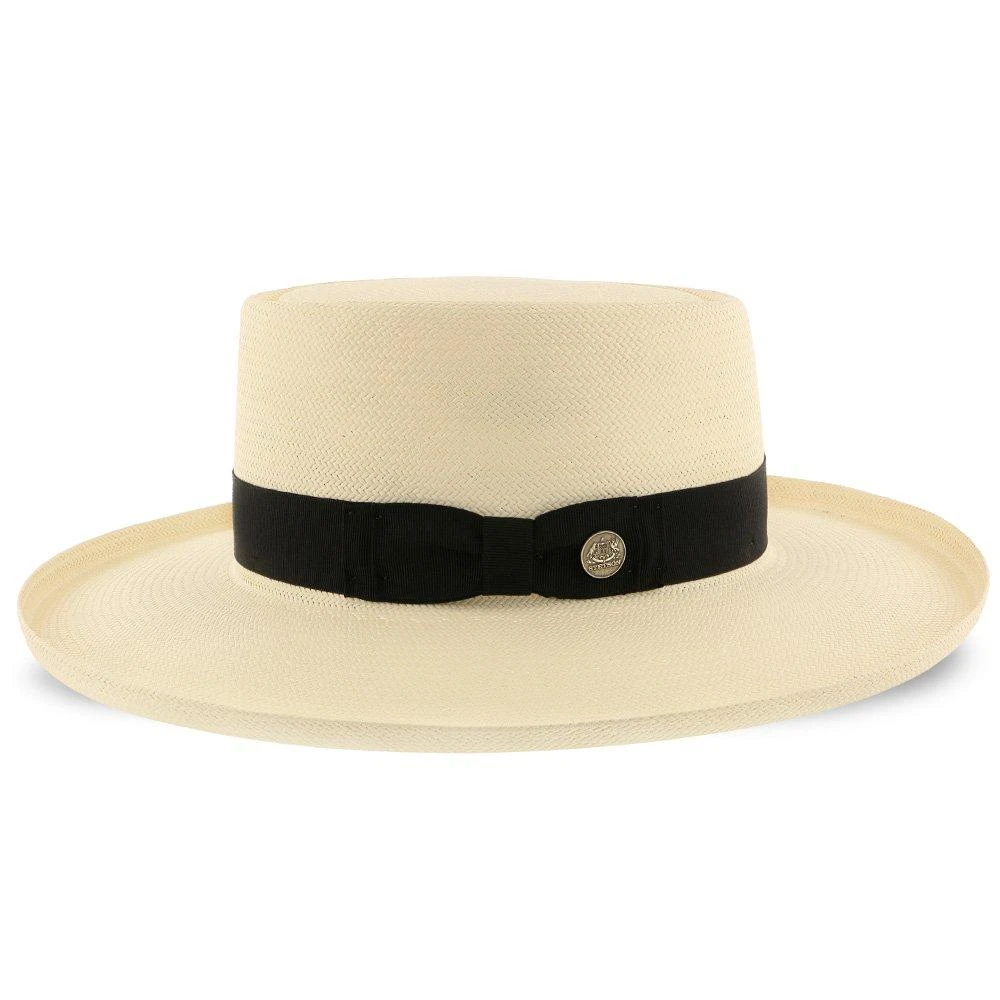 Colonel - Stetson Shantung Straw Gambler Hat 4 Colonel - Stetson Shantung Straw Gambler Hat - Image 4