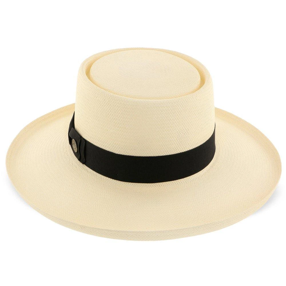 Colonel - Stetson Shantung Straw Gambler Hat 5 Colonel - Stetson Shantung Straw Gambler Hat - Image 5