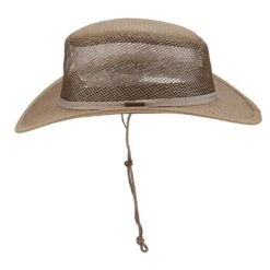 Stetson Mesh Covered Nylon Safari Gambler Hat -Hat Shop stetson gambler mesh covered safari stetson gambler hat hat 16524788334732