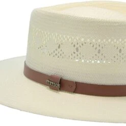 Brentwood - Stetson Shantung Straw Outback Hat 13 Brentwood - Stetson Shantung Straw Outback Hat -Hat Shop stetson outback brentwood stetson shantung straw outback hat hat 16524672696460