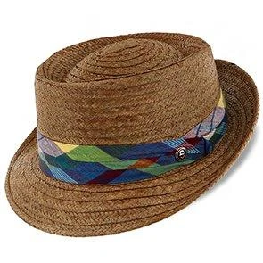 Madrigal - Stetson Coconut Straw Porkpie Hat - TSMDGL 1 Madrigal - Stetson Coconut Straw Porkpie Hat - TSMDGL