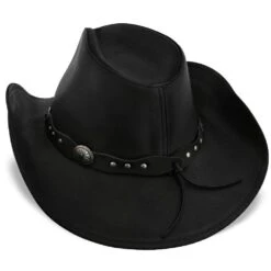 Stetson Roxbury Leather Western Hat -Hat Shop stetson western roxbury stetson leather western hat trroxb hat 16711055343756