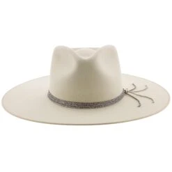 Hardrock B - Stetson Wool Felt Fedora Hat -Hat Shop stetson wide brim hardrock b stetson wool felt fedora hat hat 17144369971340