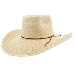 Reata Two - Natural Hand Woven Guatemalan Palm Hat