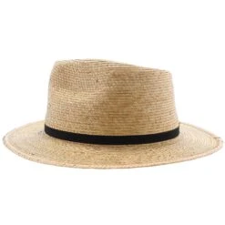 Oak Colored Tear Drop - Natural Hand Woven Guatemalan Palm Hat -Hat Shop sunbody fedora oak colored tear drop natural hand woven guatemalan palm hat hat 16712386216076