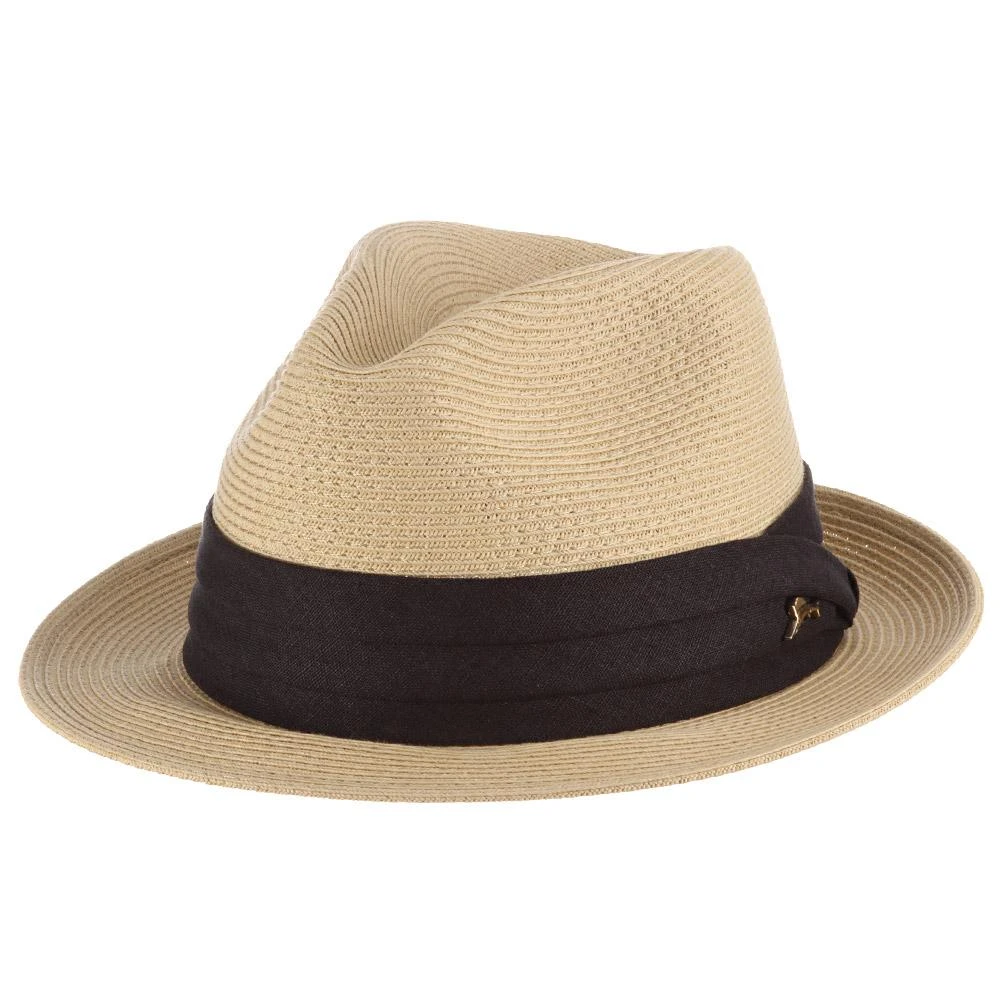 Lighthouse - Tommy Bahama Straw Fedora Hat 2 Lighthouse - Tommy Bahama Straw Fedora Hat - Image 2