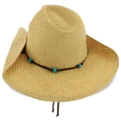 Betty - Tropical Trends Natural 100% Toyo Straw Western Hat -Hat Shop tropical trends western betty tropical trends natural 100 toyo straw western hat hat 16524600869004