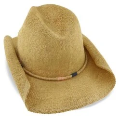 Cocoa - Tropical Trends 100% Toyo Straw Western Hat -Hat Shop tropical trends western cocoa tropical trends 100 toyo straw western hat hat 16524593791116