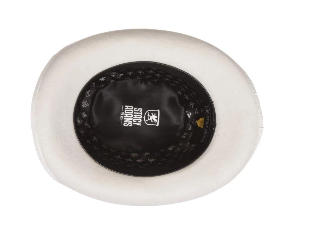 Valerio - Stacy Adams Royal Wool Felt Homburg Hat 14 Valerio - Stacy Adams Royal Wool Felt Homburg Hat - Image 14