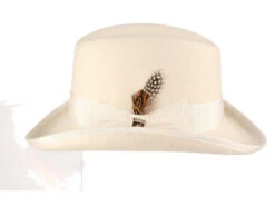 Valerio - Stacy Adams Royal Wool Felt Homburg Hat 32 Valerio - Stacy Adams Royal Wool Felt Homburg Hat -Hat Shop unnamed 2