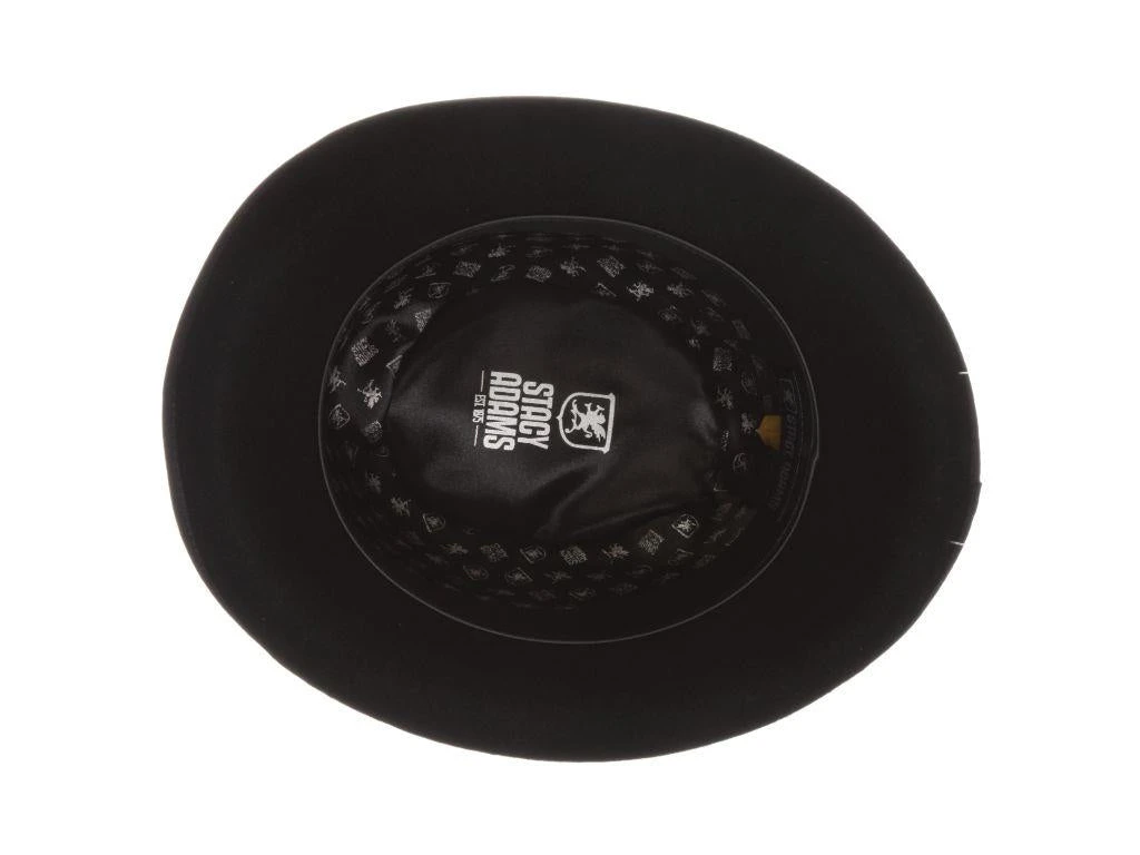 Valerio - Stacy Adams Royal Wool Felt Homburg Hat 19 Valerio - Stacy Adams Royal Wool Felt Homburg Hat - Image 19