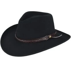 Firehole - Bailey Wool Crushable Western Hat -Hat Shop w05lfj wind river firehole outback black 1 3