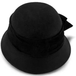 Starling - Walrus Hats Black Wool Felt Cloche Hat - H7017 13 Starling - Walrus Hats Black Wool Felt Cloche Hat - H7017 -Hat Shop walrus hats cloche starling walrus hats black wool felt cloche hat h7017 hat 16524415926412