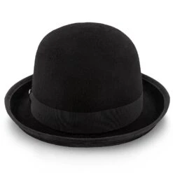 The Legend - Walrus Hats Black Wool Felt Bowler Hat - H7003 -Hat Shop walrus hats derby the legend walrus hats black wool felt bowler hat h7003 hat 16524397969548