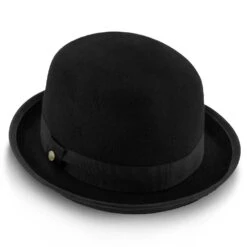 The Legend - Walrus Hats Black Wool Felt Bowler Hat - H7003 -Hat Shop walrus hats derby the legend walrus hats black wool felt bowler hat h7003 hat 16524398002316