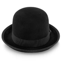 The Legend - Walrus Hats Black Wool Felt Bowler Hat - H7003 -Hat Shop walrus hats derby the legend walrus hats black wool felt bowler hat h7003 hat 16524398297228