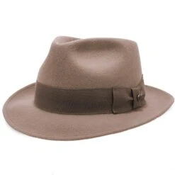 Compass - Walrus Hat Diamond Crown Wool Felt Fedora Hat -Hat Shop walrus hats fedora compass walrus hat diamond crown wool felt fedora hat hat 16524559745164